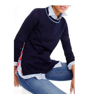 { J CREW } Dawn Merino Wool Pullover